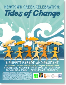 Newtown Creek Celebration Tides of Change Poster